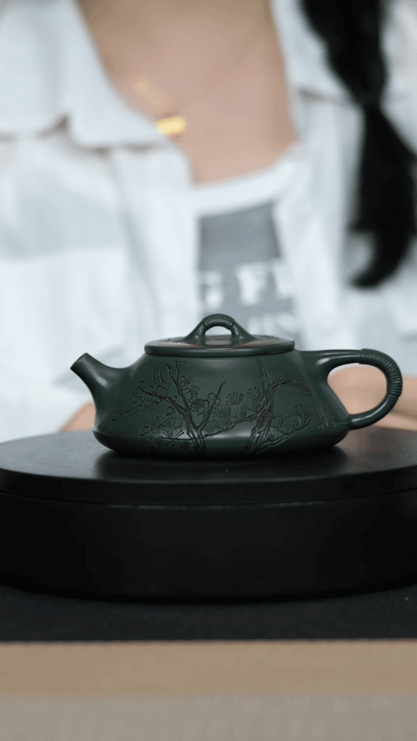 【闪购商品】紫砂茶壶077 线瓢 手工紫砂壶