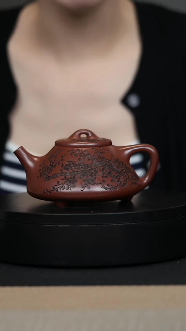 【闪购商品】紫砂茶壶048 子冶石瓢 手工紫砂壶