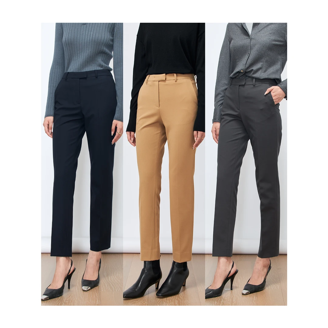 “磨毛裤王”百搭髙品质弹力修身显瘦九分小脚裤女秋季春秋时尚休闲