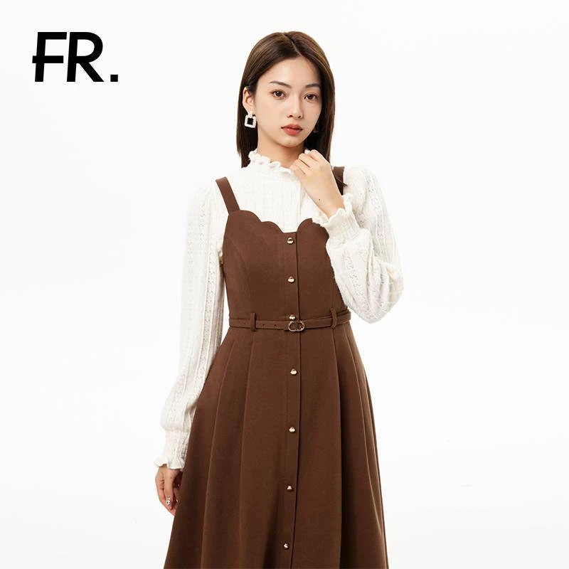 凡人优品女士套装时尚法式秋冬显瘦气质T1062