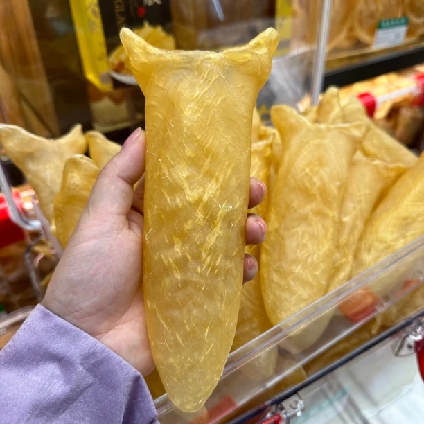 【10头特大】非洲黄花胶精选鱼胶海干货正品深鱼肚鱼鳔孕妇滋补品