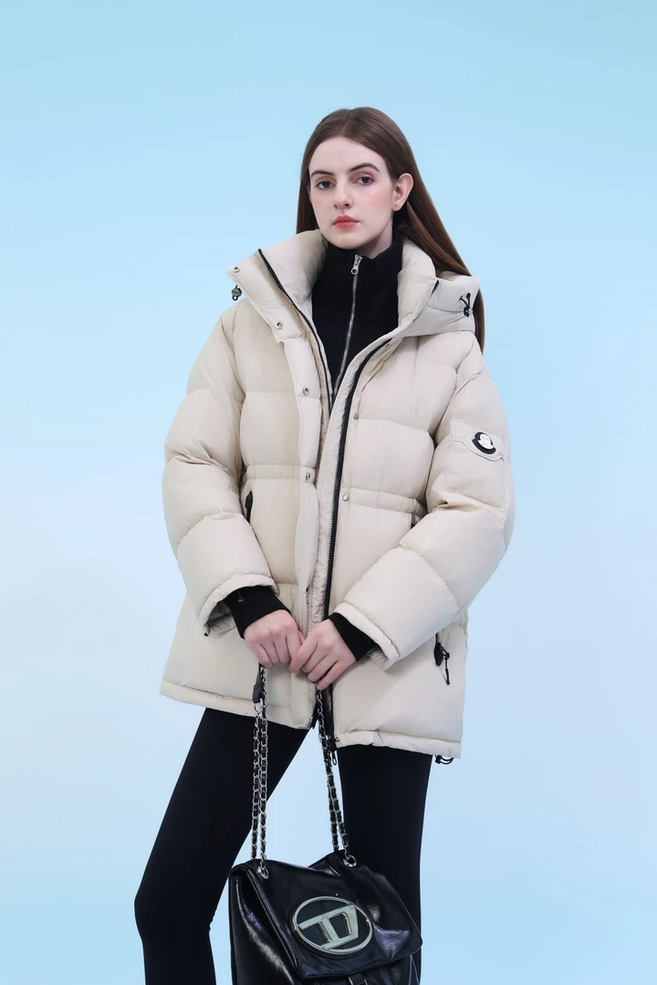 高充绒蚂蚁腰M家同款羽绒服MT628