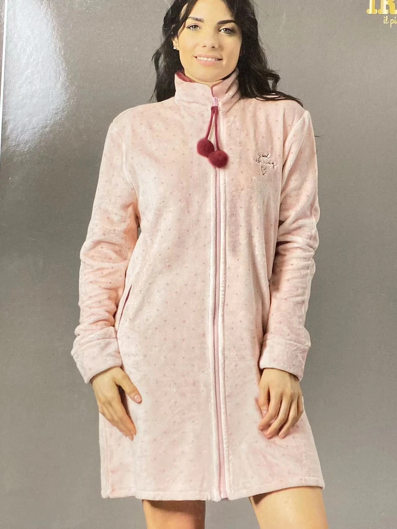 W04女款户外女士保暖秋冬立领懒人服运动时尚休闲双面保暖上衣
