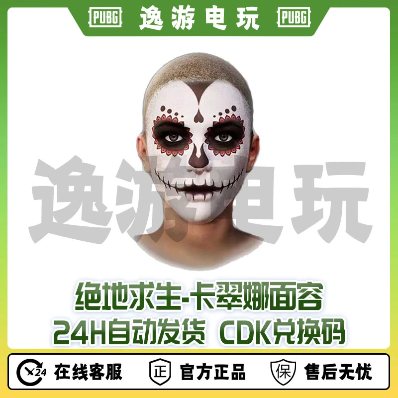 绝地求生PUBG皮肤卡崔娜面容CDK兑换码