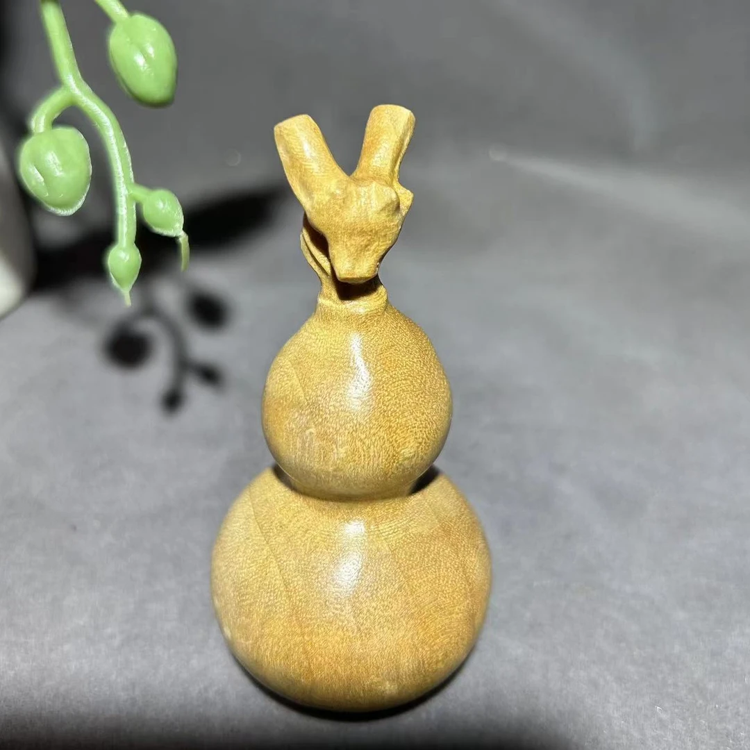 四川小叶桢楠枯木葫芦手把件