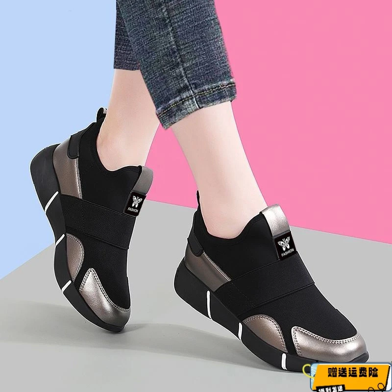 红蜻蜓牌布鞋女2023新款网红透气运动鞋软底不累脚夏季女鞋妈妈鞋