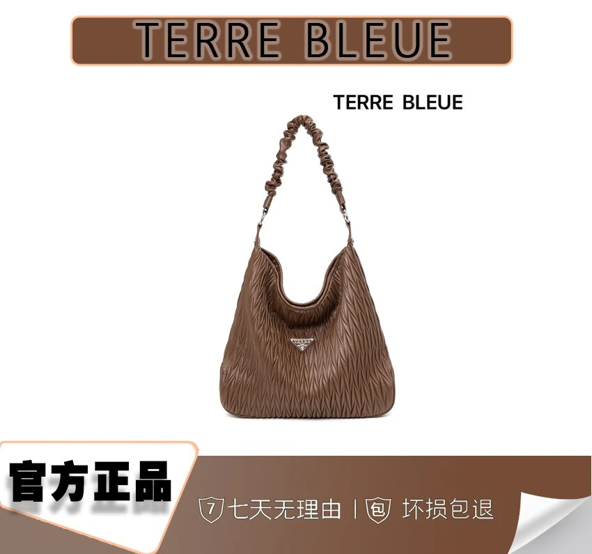 TERREBLEUE【官方正品】时尚包包女包潮流单肩斜挎包女88619