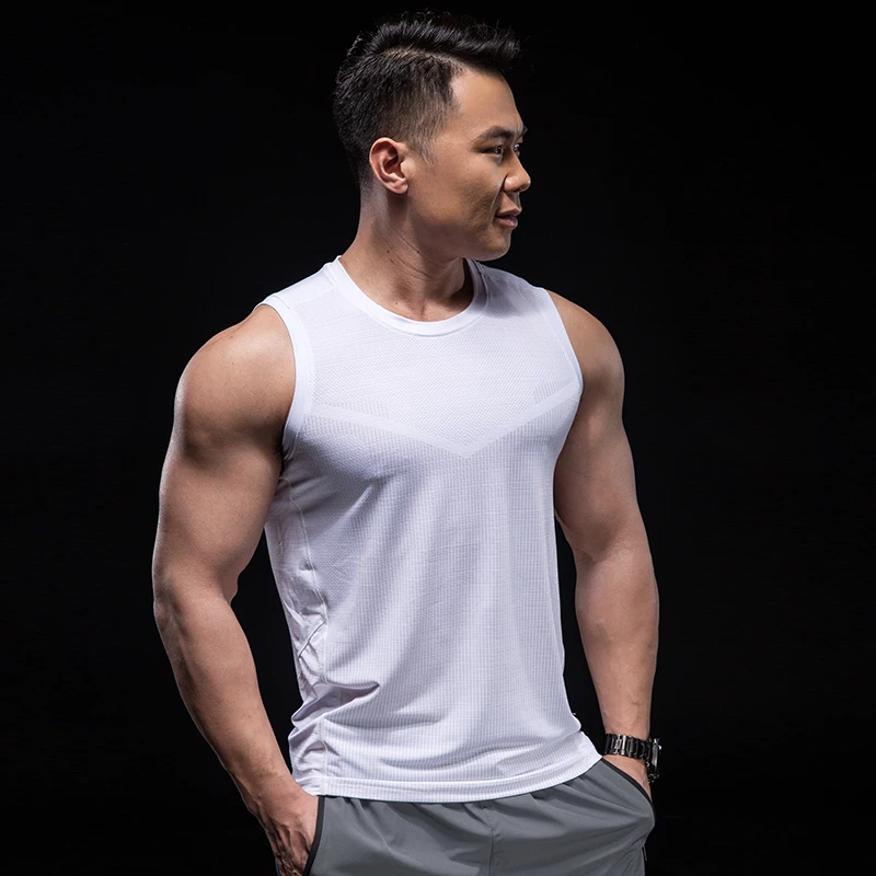 运动健身背心衣男篮球运动跑步锻炼训练透气速干无袖肌肉坎肩背心