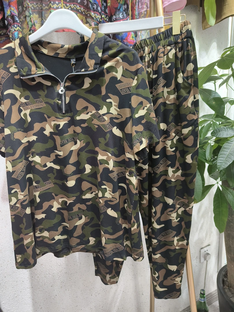福利款夏款迷彩套装