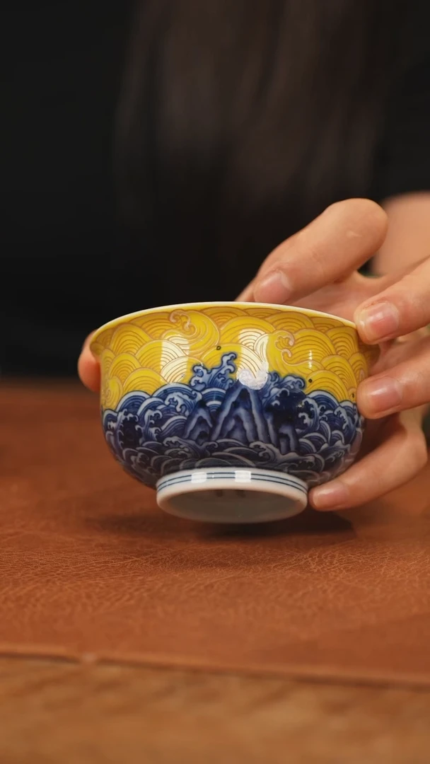 【闪购商品】杯水造降压海浪炉式杯