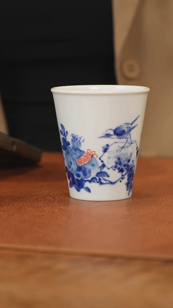 【闪购商品】杯景德镇青花主人杯