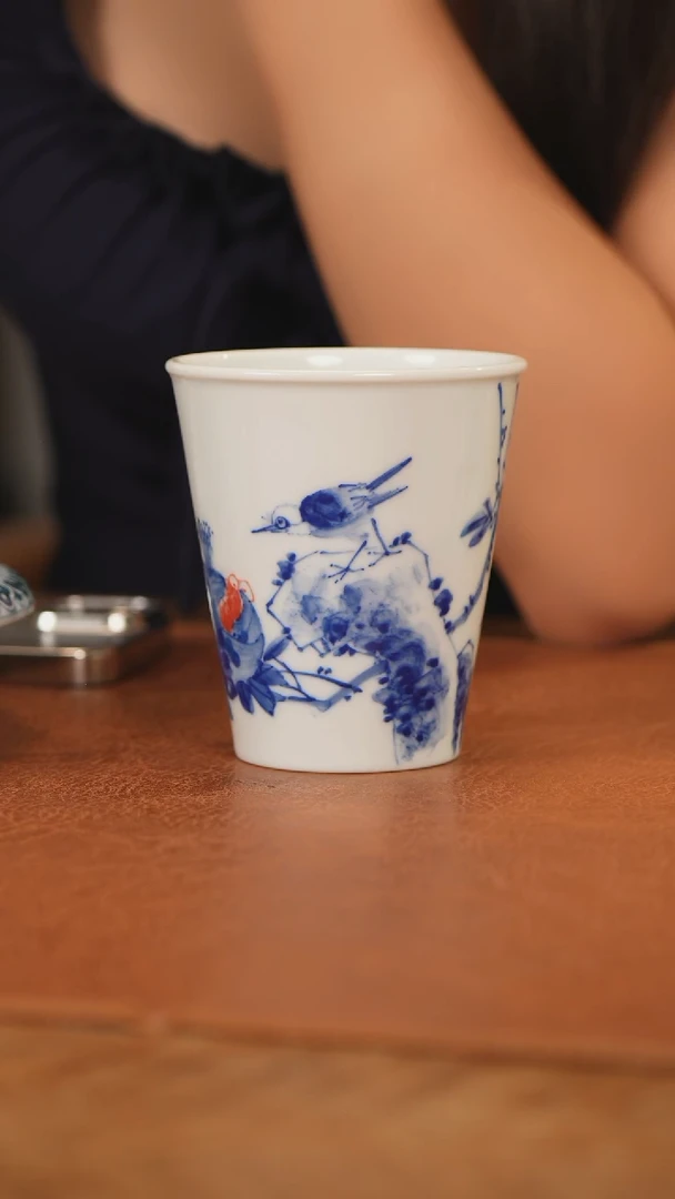 【闪购商品】杯景德镇青花主人杯