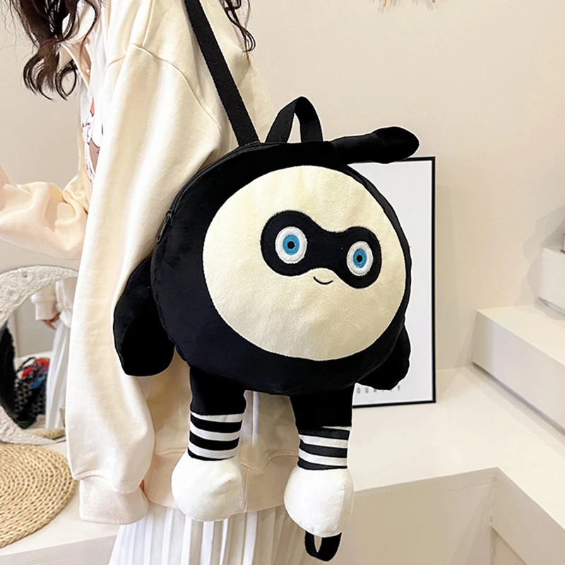 劳改蛋书包蛋仔派对毛绒双肩包游戏同款玩偶包小红书同款送女生日