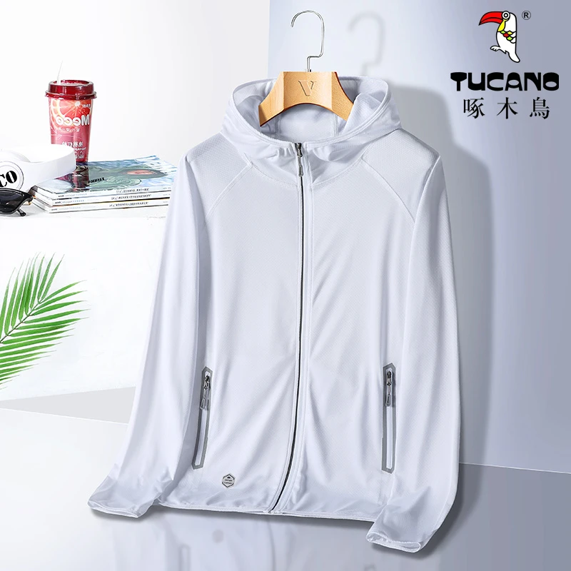 TUCANO/啄木鳥高档男士防晒衣超薄户外防晒服夏季防紫外线皮肤衣