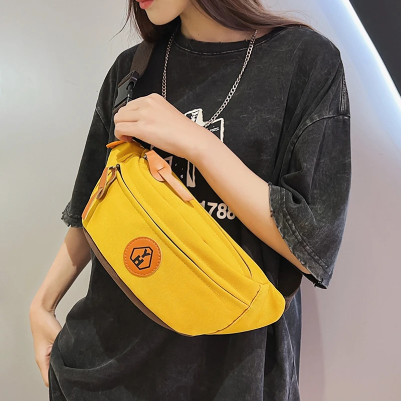 斜挎包男潮牌小包简约运动小挎包学生腰包ins单肩包胸包女夏季潮