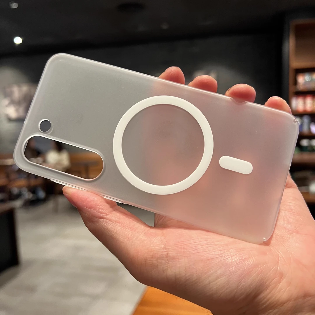 适用三星s24ultra肤感冰雾手机壳S23Plus磨砂裸机手感镜头硬壳s22