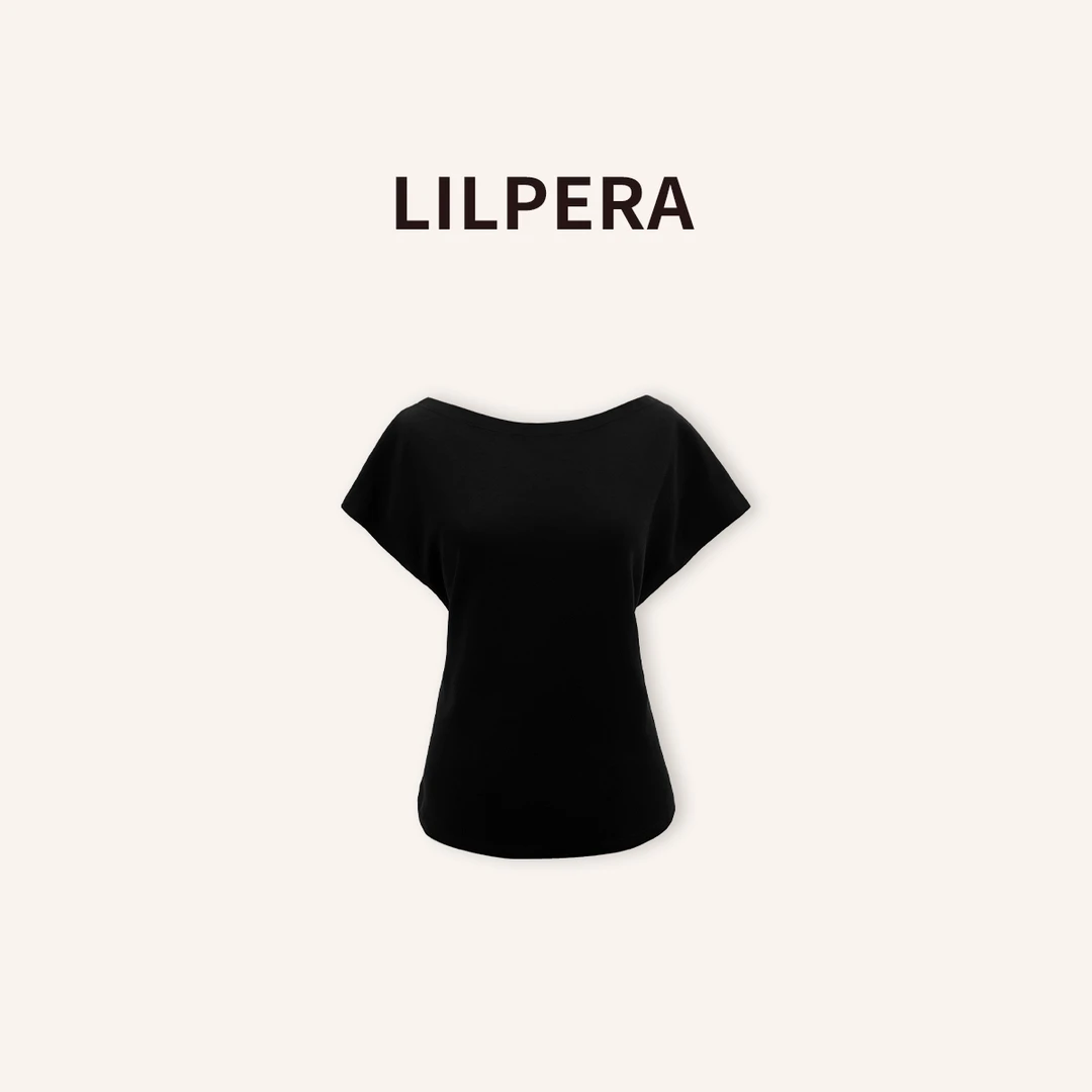 Lilpera胖梨定制 “掐腰小上衣”气质百搭绑带短袖时尚夏季上衣A85