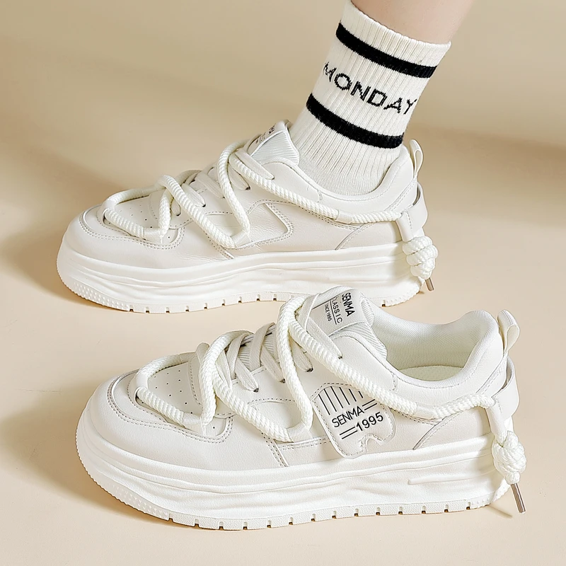 森马女鞋时尚休闲鞋2024夏秋新款板鞋透气小白鞋福袋清仓 078