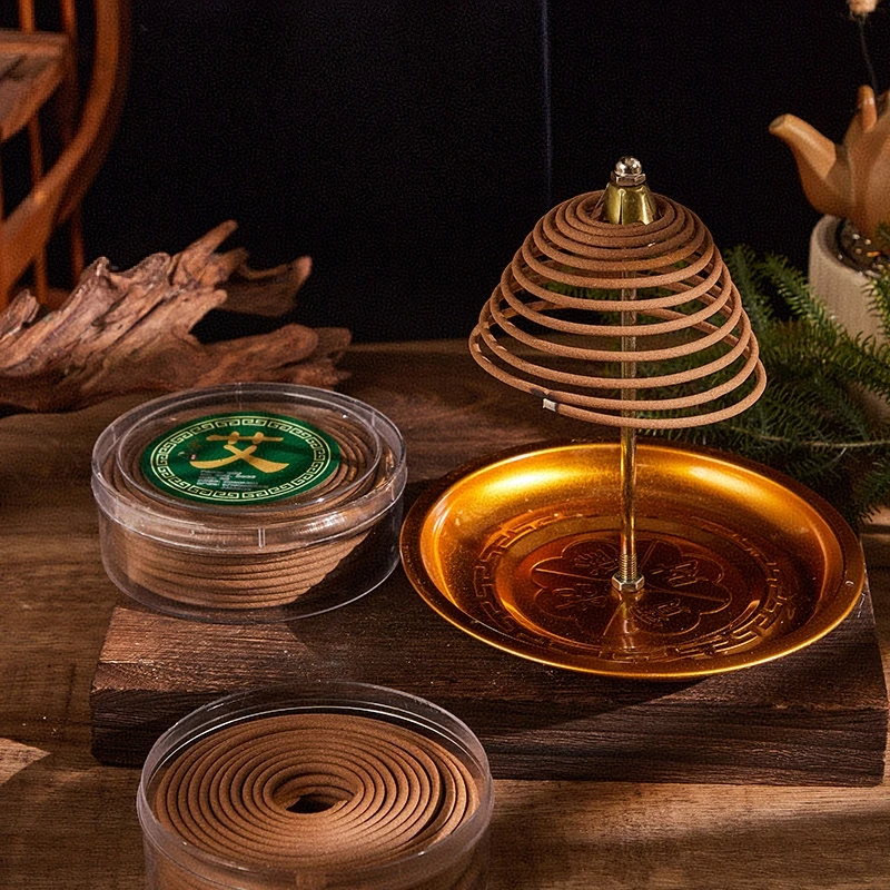 天佛兔艾草盘香家庭纯艾正品室内熏香持久留香