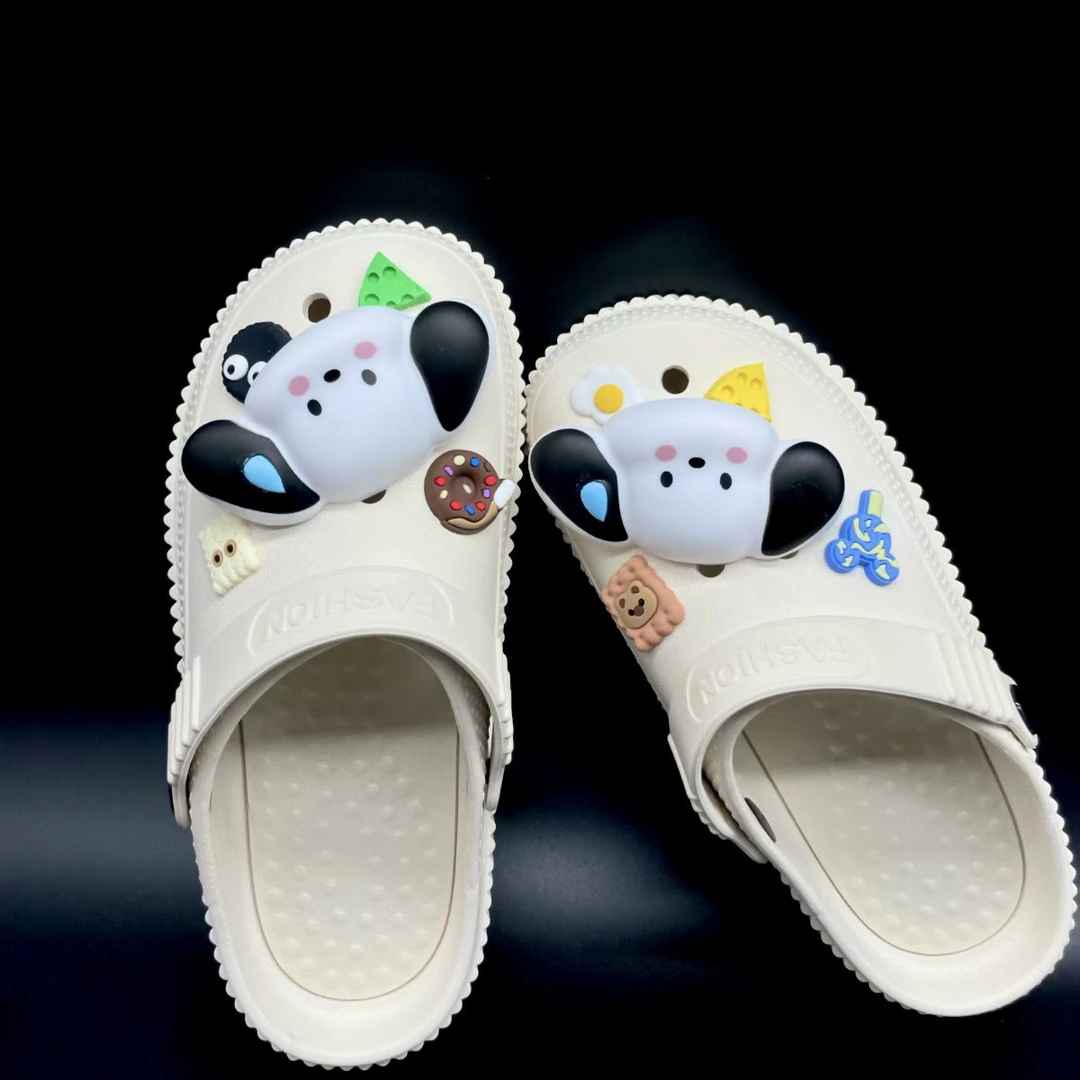 洞洞鞋配饰珍珠钻石高级感鞋扣diy鞋子装饰品鞋花可拆卸配饰配件