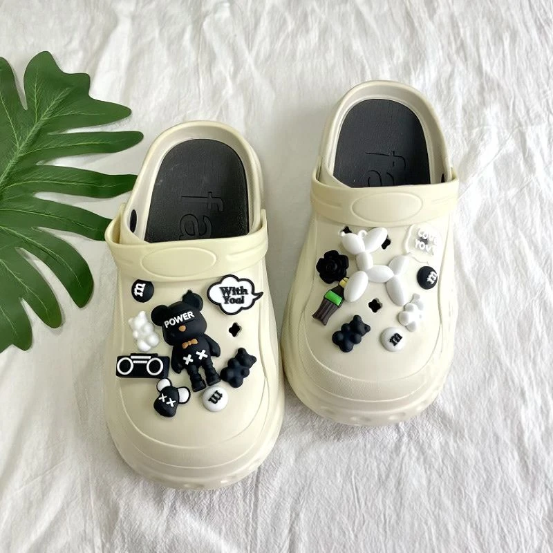时尚装饰品配件可爱卡通系列洞洞鞋花配饰鞋扣可拆卸花园鞋鞋花