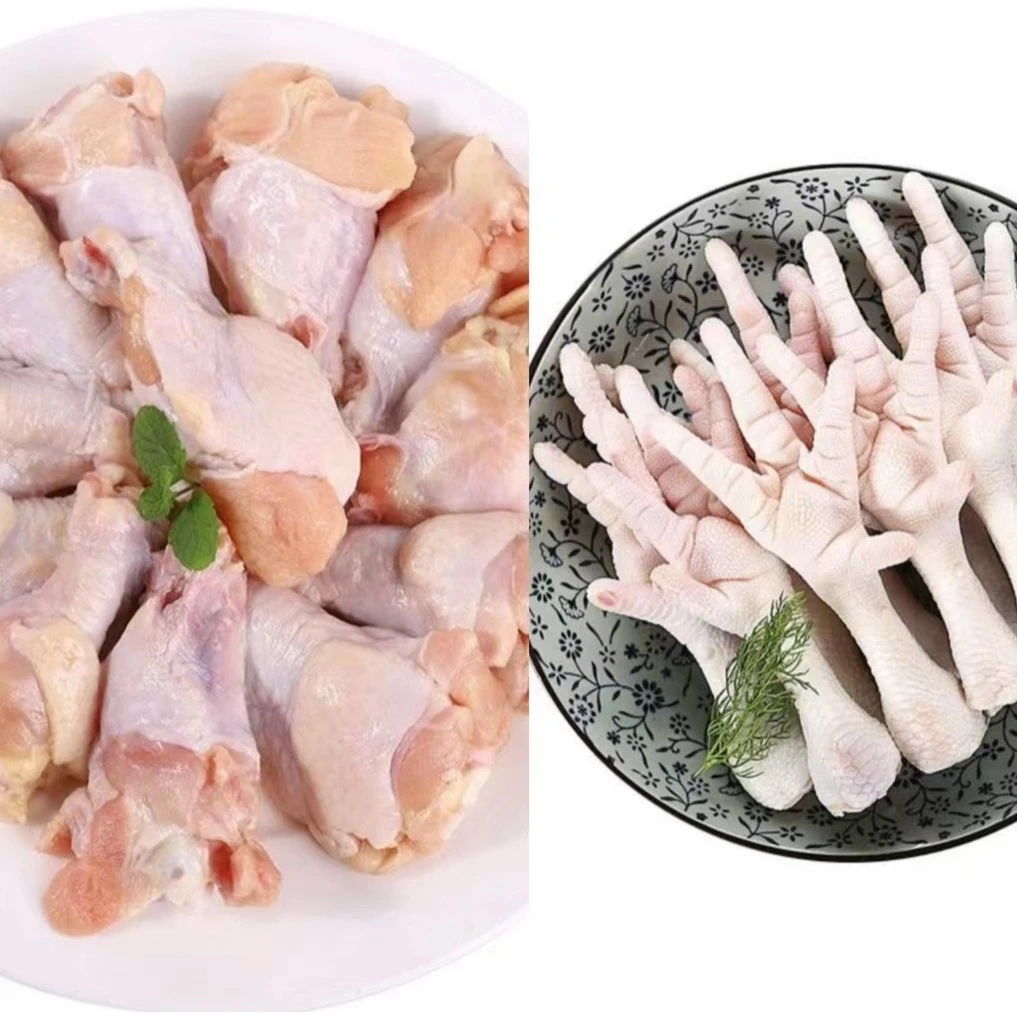 【云为家生鲜】速冻新鲜鸡翅根2斤鸡爪2斤