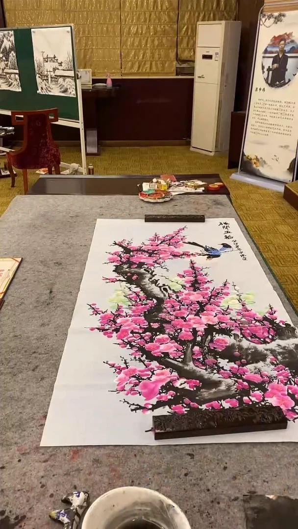 【闪购商品】绘画梅花