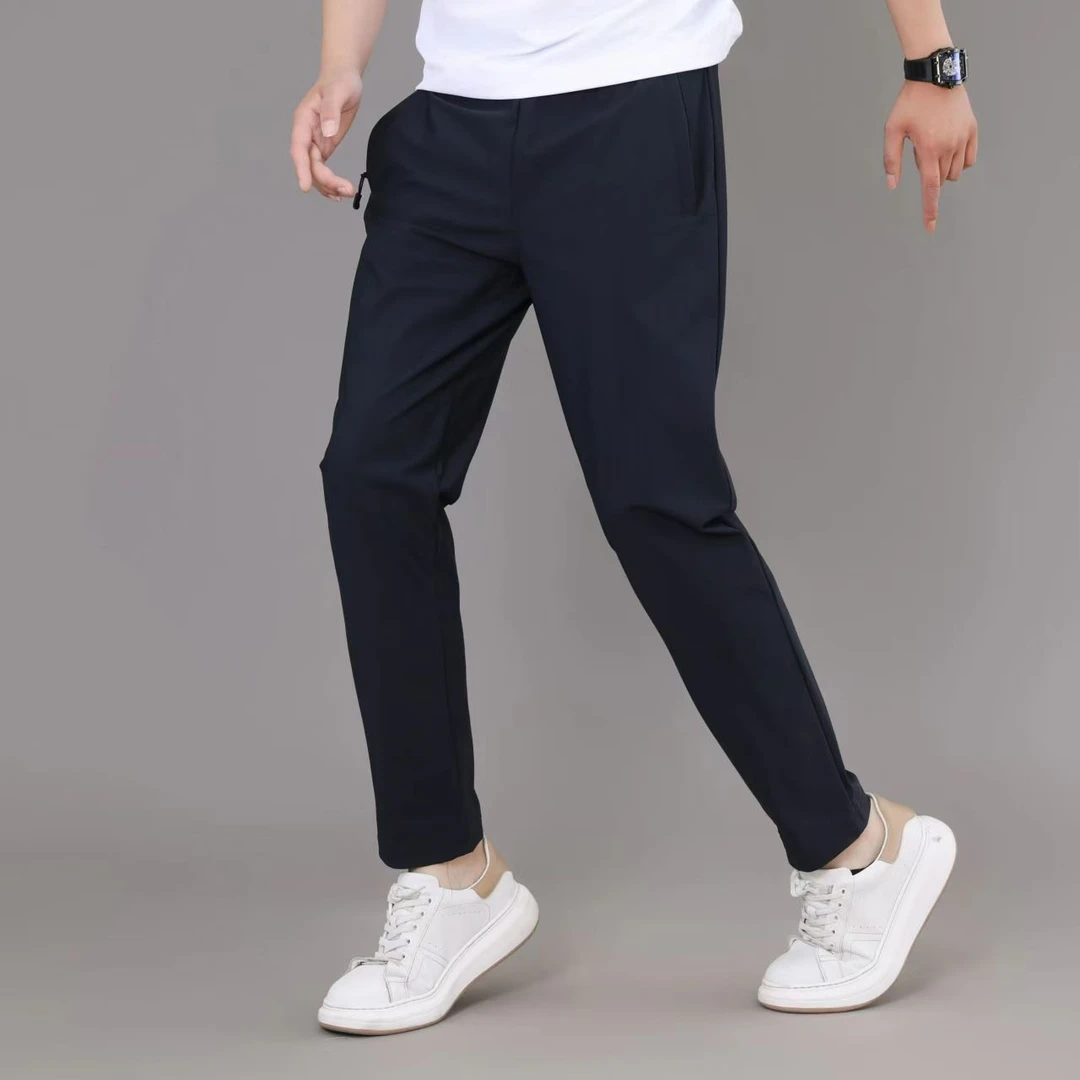 （2336）紧扣男女同款休闲运动加绒休闲裤长裤户外百搭弹力