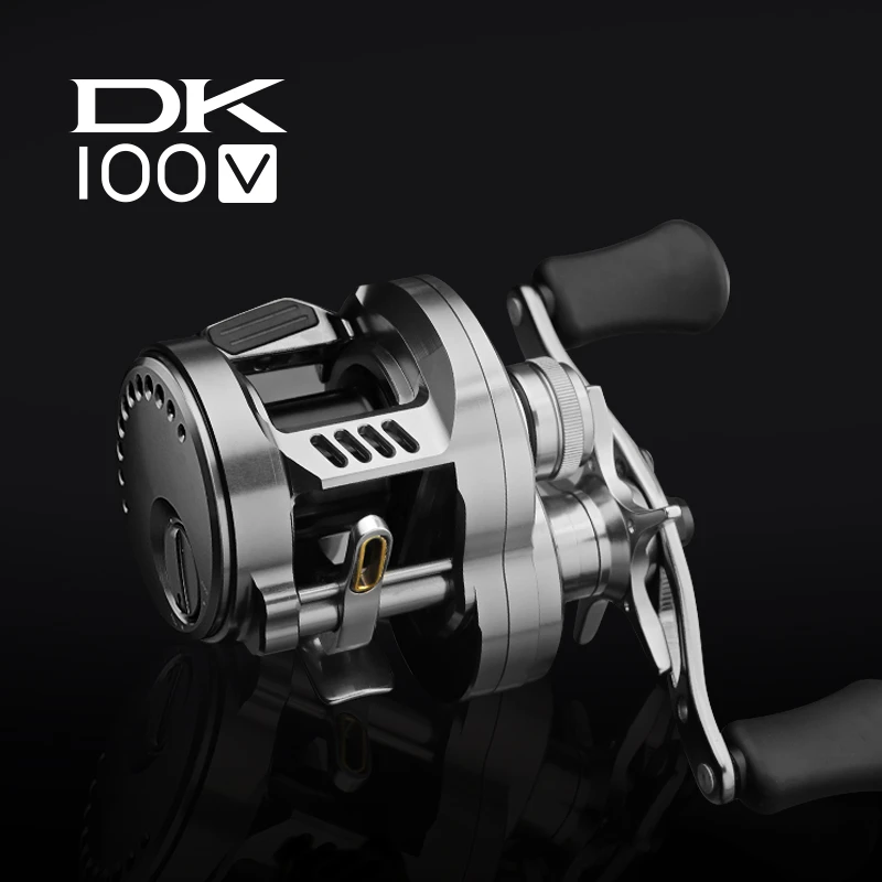 高徒DK100弹射偏泛用一体高强度框架路亚dk100高徒dk100鼓轮