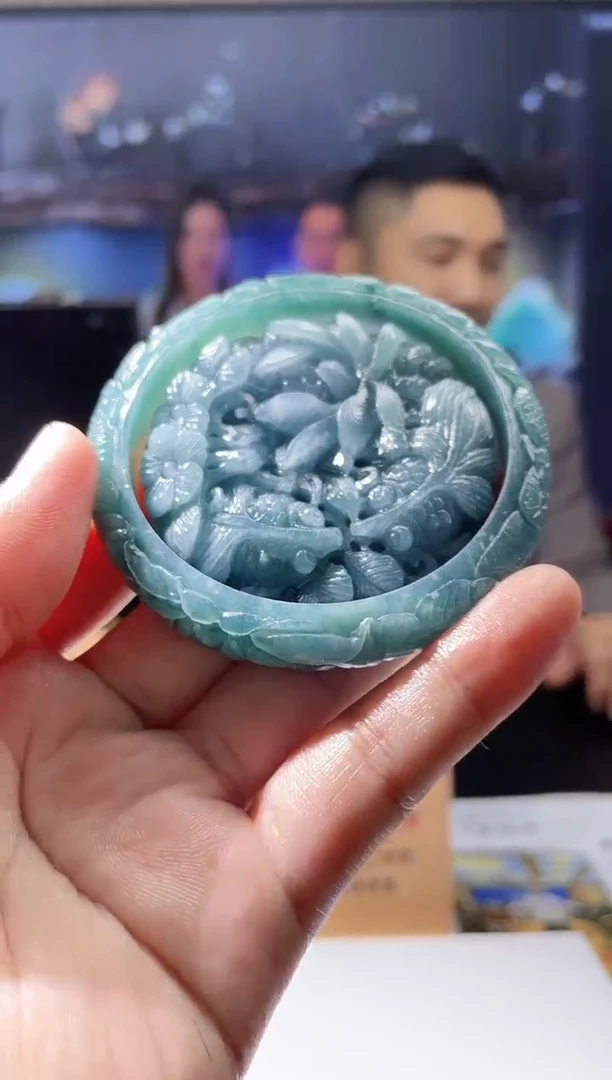 【闪购商品】定制翡翠未镶嵌66-毛货手镯需要抛光   一套