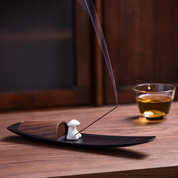 本兮国风禅意音响孤舟泛音香座企业高档礼品套装送领导可定制LOGO