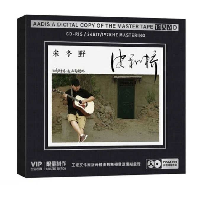 正版唱片宋冬野专辑安和桥精选民谣经典流行歌曲1:1母盘母带