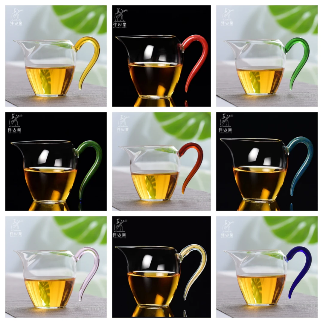 【严选好物】伴山棠玻璃公杯高品质耐热茶海手工透明分茶器280ml