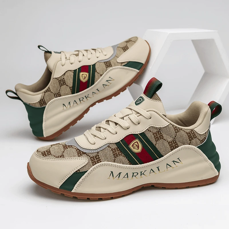【商城推荐】马克艾伦2025新款时尚增高百搭复古潮鞋男女轻奢休闲鞋