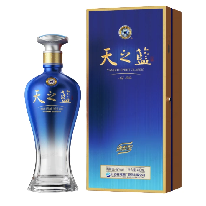 蓝色经典天之蓝500ml46度500