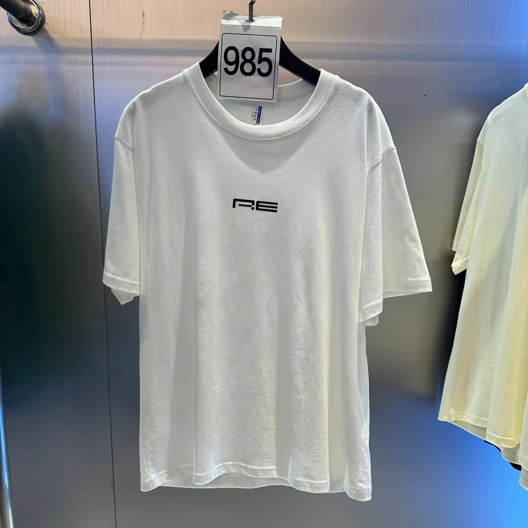 G985#孤品休闲百搭夏季圆领男士宽松时尚T恤*东东