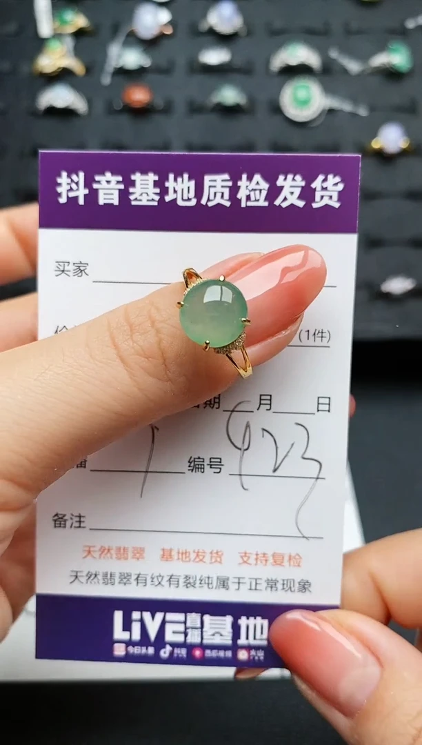 【闪购商品】翡翠戒指银S925镶嵌..............