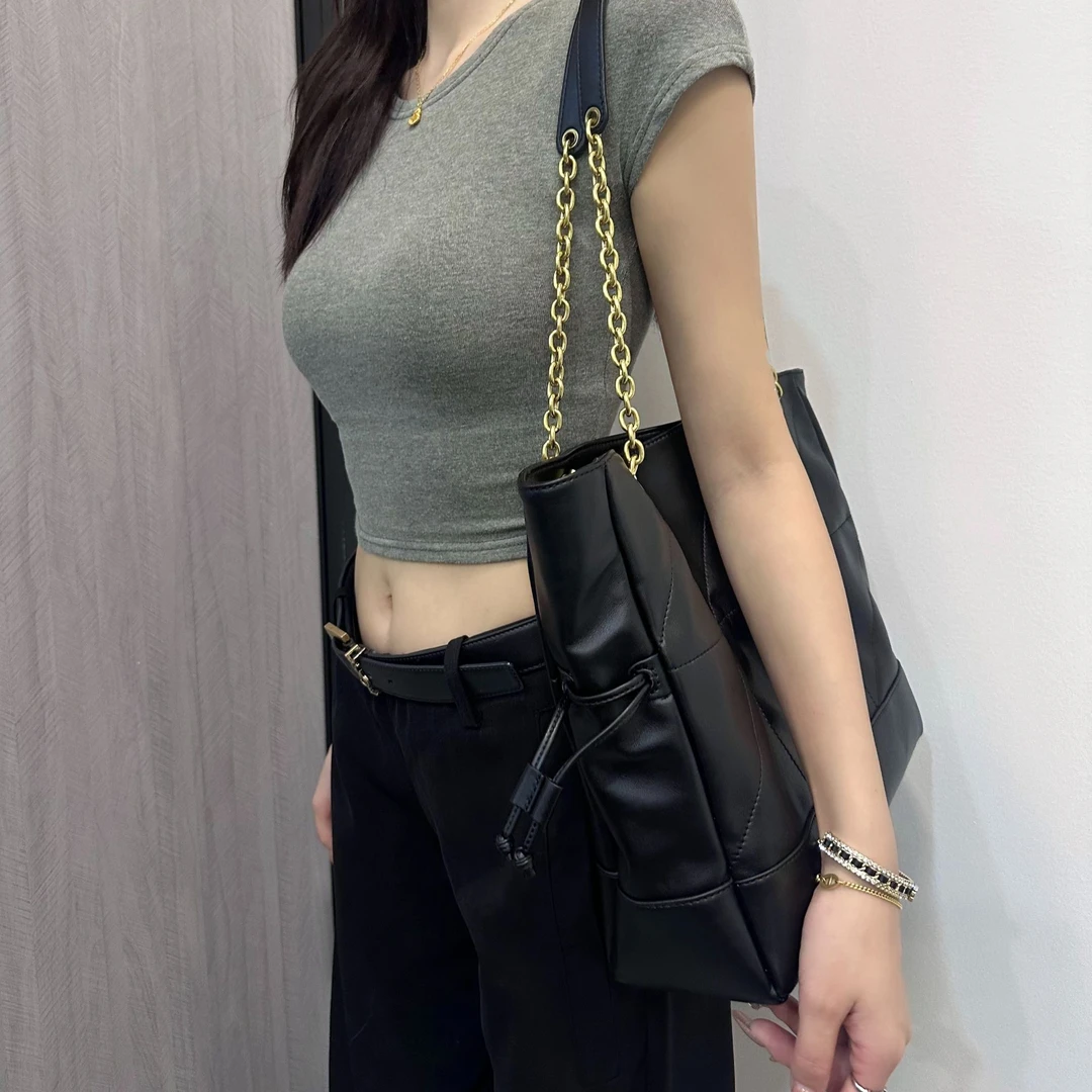 【20号】白 2024年新款通勤高级时尚潮流气质单肩斜挎托特包百搭