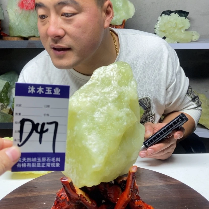 【闪购商品】蛇纹石玉原石未镶嵌d****0