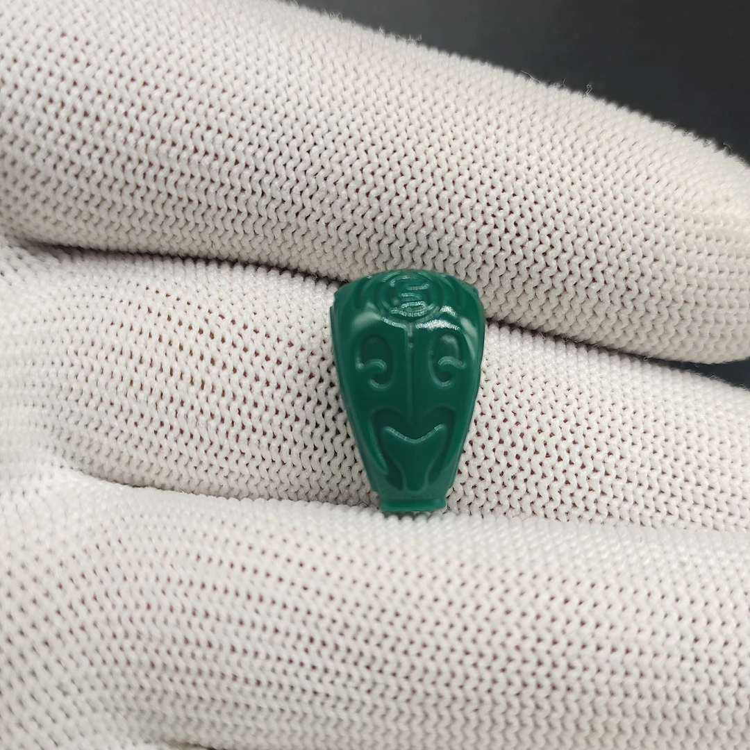 高瓷玉化地狱色博古三通