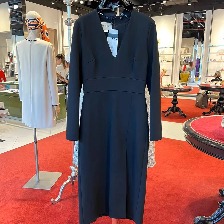 全新未使用 GUCCI/古驰 黑色连衣裙