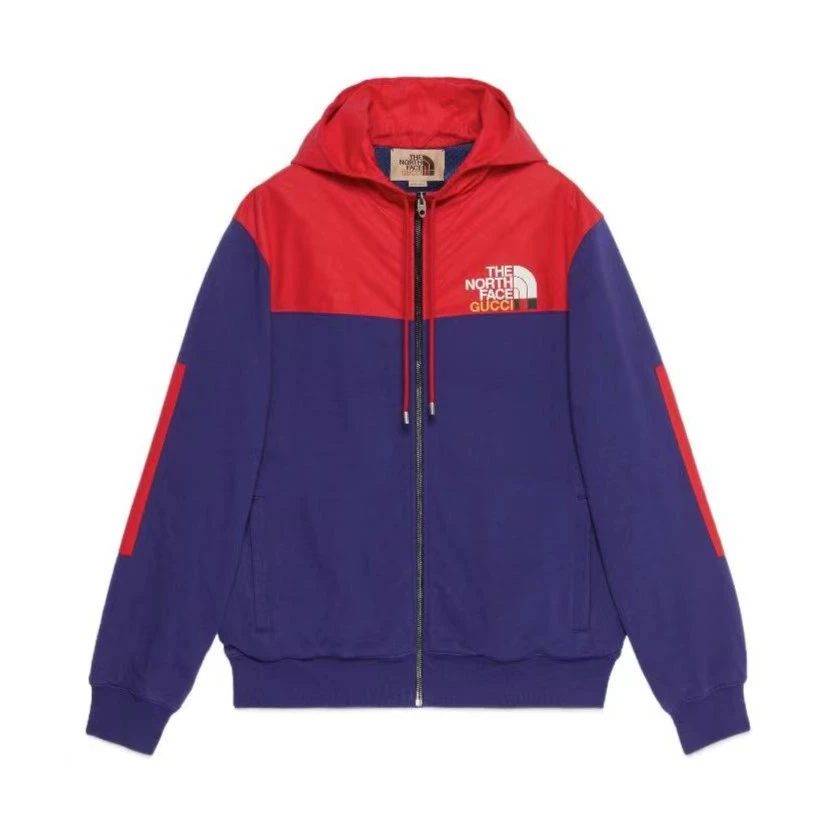未使用 GUCCI/古驰 男士经典运动时尚拼接夹克联名款外套