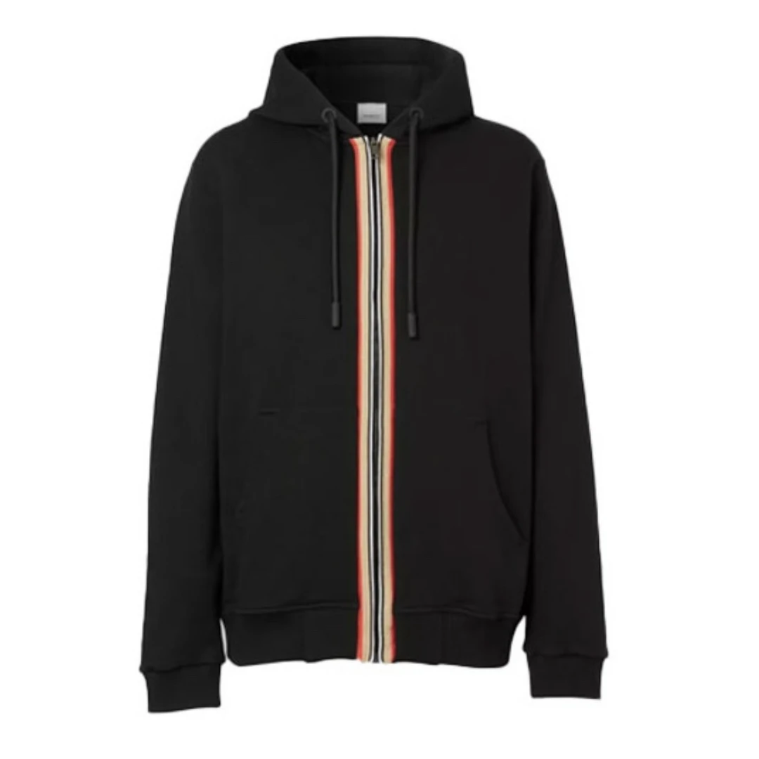 全新未使用 BURBERRY/博柏利 男女同款连帽开衫卫衣