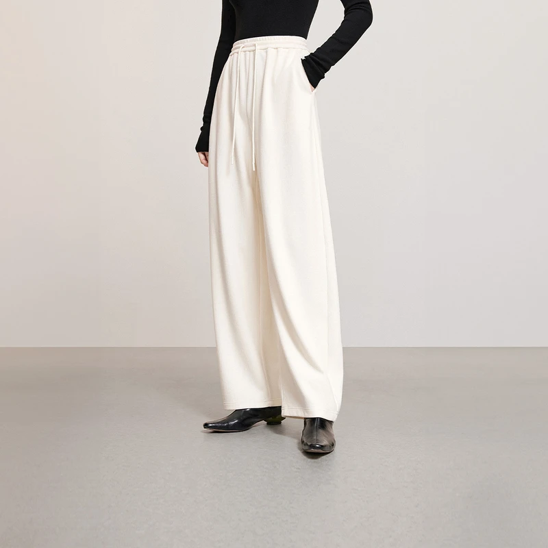 Naivee/纳薇0048【CC王专属】商场同款针织磨毛休闲裤249250391