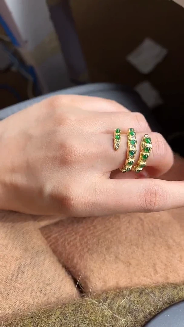 【闪购商品】翡翠戒指银S925镶嵌0082670