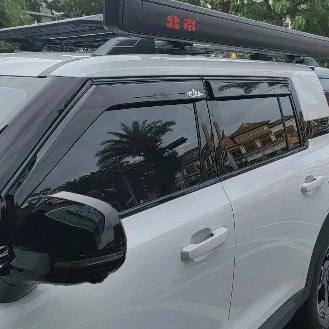 2024款全新北京BJ30车窗雨挡汽车改装专用饰条品晴雨挡雨眉挡雨板