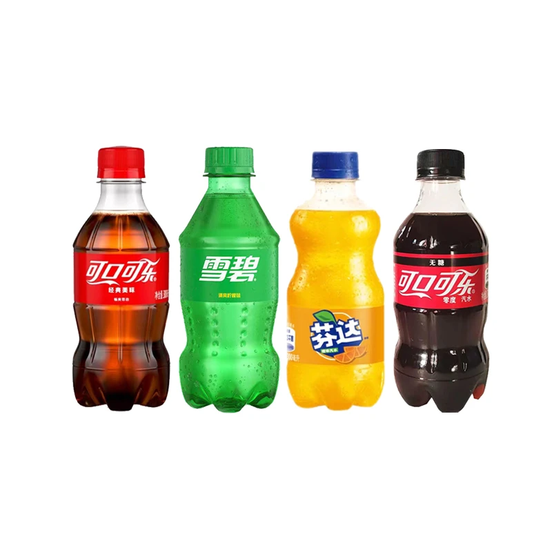 可口可乐/雪碧/芬达/零度无糖可乐300ml*6/12瓶碳酸饮料汽水可乐