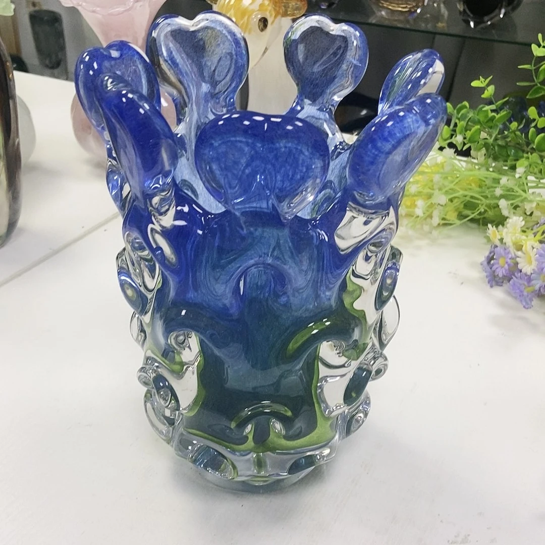 琉璃花瓶三色25花瓶琉璃花瓶