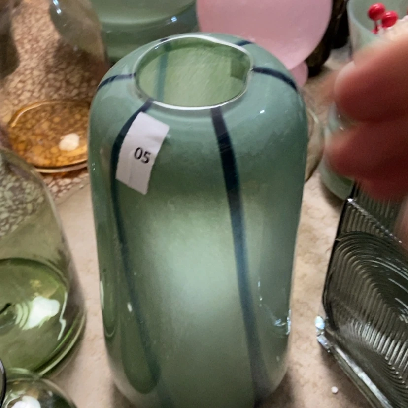 【闪购商品】绿色蓝条高30口7