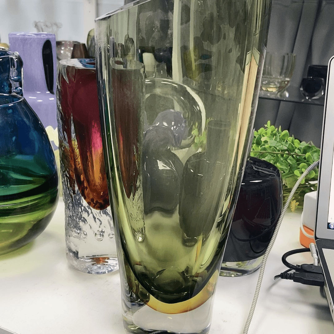 琉璃花瓶摆件家居设计高35